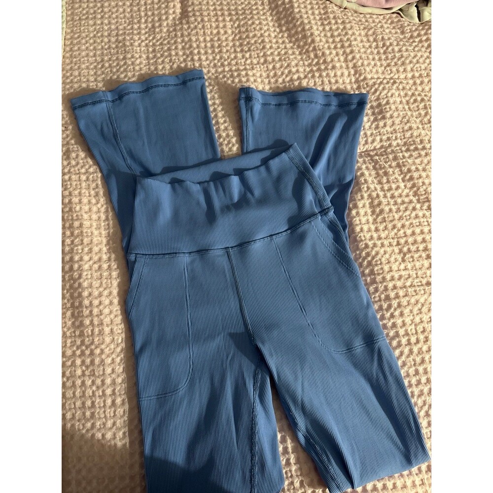 Blue offline by aerie flare leggings